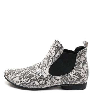 Think, 000414 Guad2 Women's Bootees | Chelsea, white-grey